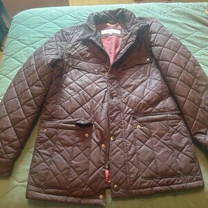 Perry Ellis Quilted Black Jacket